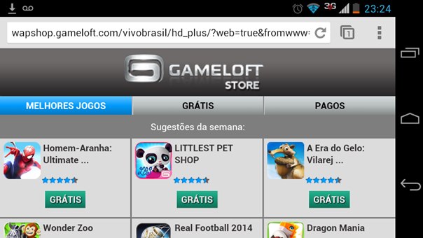 Gameloft lança aplicativo para Android focado em jogos Java
