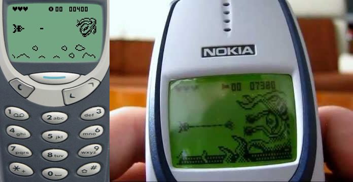 Nokia 1100 Clássico jogo da cobrinha Snake II 