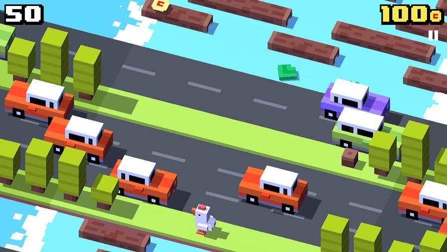 crossy road play it now
