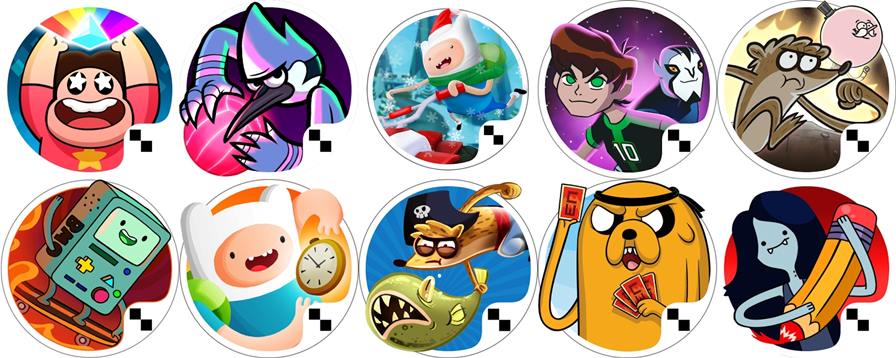 100 Jogos Cartoon Network, MixGames, Jogos Para Celular