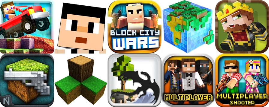 Mine Blocks - A mistura gratuita de Terraria e Minecraft
