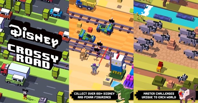 Crossy Road: Jogo da galinha chega ao Android - Mobile Gamer