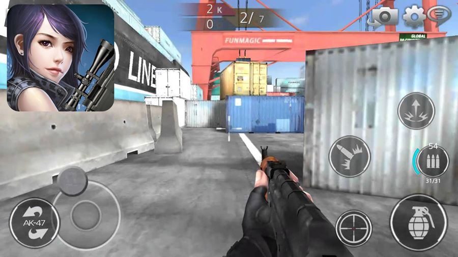Tiro offline jogos de armas versão móvel andróide iOS apk baixar