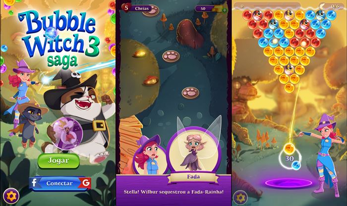Jogo de puzzle Bubble Witch 3 Saga é lançado para o Android - Ajudandroid