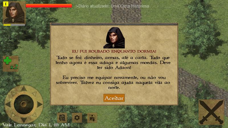 Jogo offline para android - Forge of War Fantasy RPG[🇧🇷] - Up armas e  suas armaduras - em Português 
