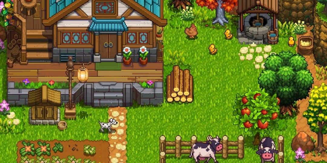 Harvest Town completa um ano, jogo gratuito parecido com Stardew Valley