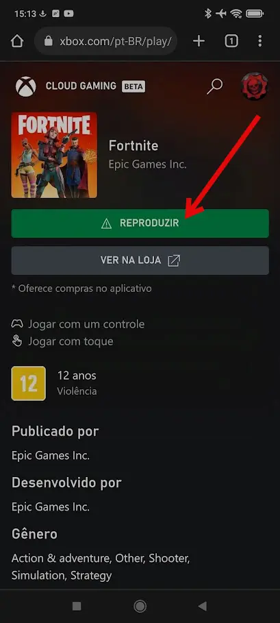Mobile Gamer Brasil - Zerei todos no meu celular, mas gamer é quem joga  Fortnite casualmente no Xbox.. então tá. 🤣 VEJA 20 JOGOS DE CONSOLE QUE JÁ  FORAM LANÇADOS NO CELULAR