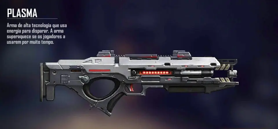 Arma de plasma no Free Fire: veja dano e como usar no jogo da Garena