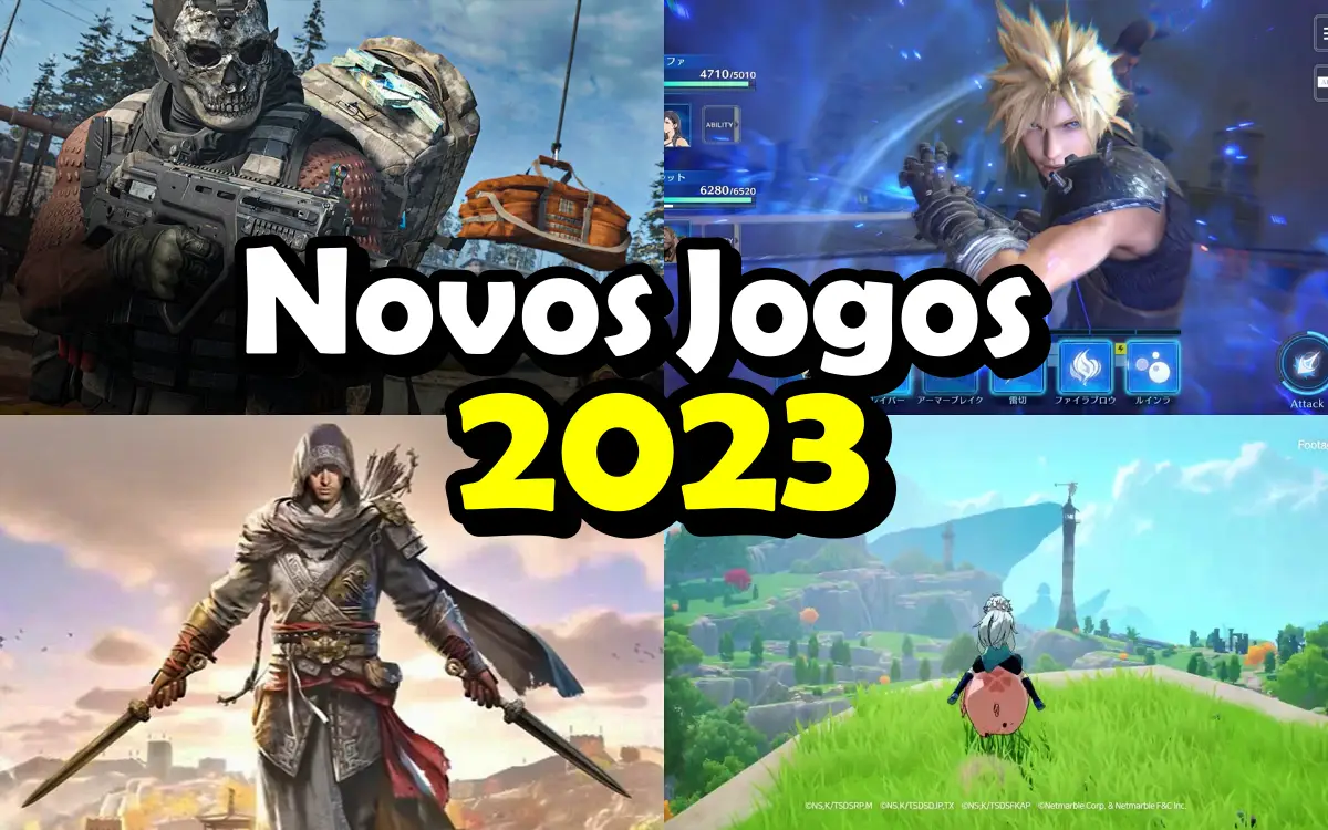 4 NOVOS JOGOS PARA CELULAR 2023 #jogosmobile