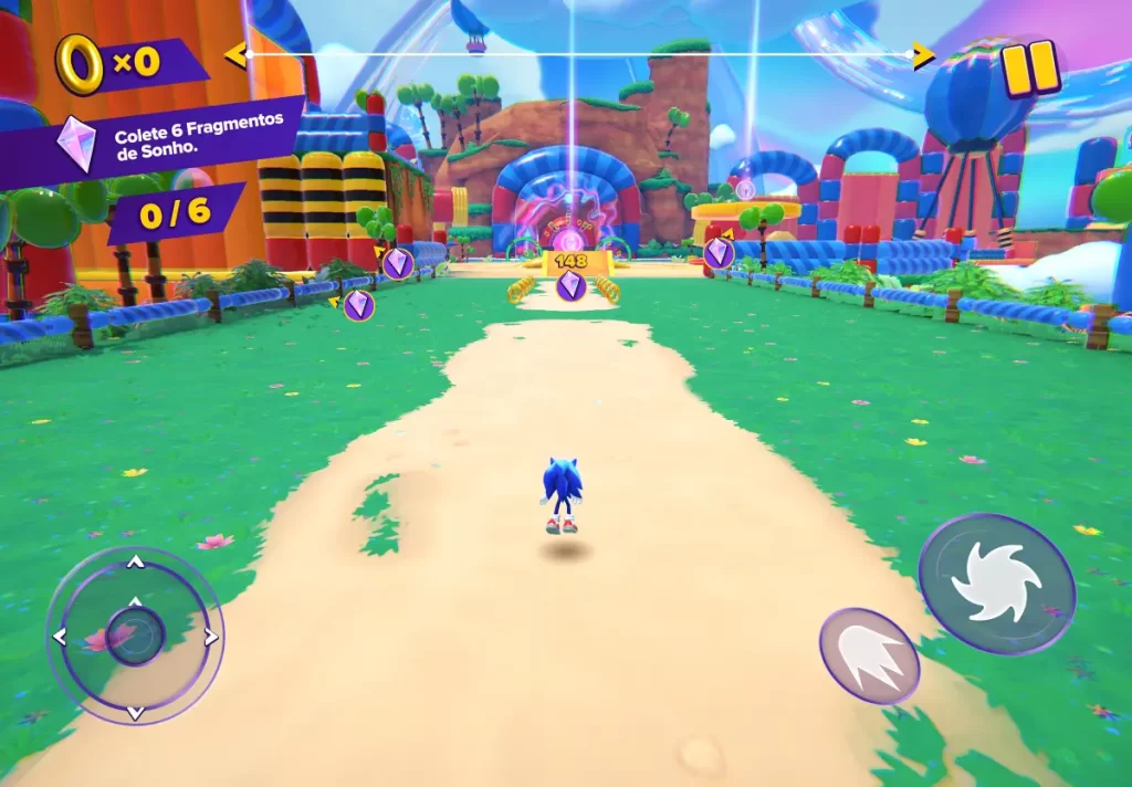 Sonic Dream Team mostra que o ouriço azul é perfeito para os jogos de  celular! Análise / Review 