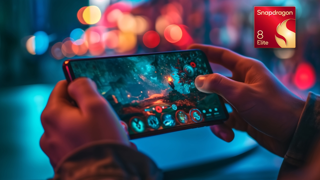 Celular com Snapdragon 8 Elite (imagem: divulgação/Qualcomm)