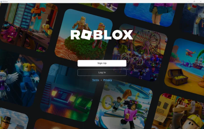 entrar na conta do roblox