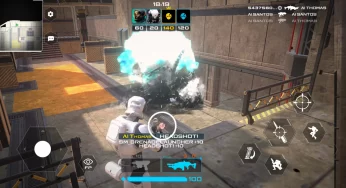 SWAG Multiplayer Shooter 5v5 se lanza en Android con batallas tácticas futuristas